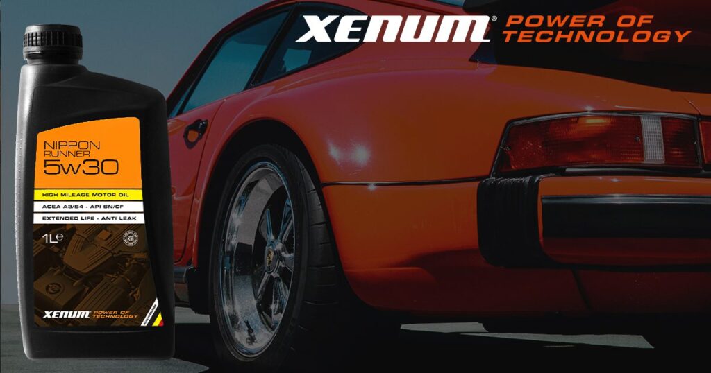 Моторна олива для автомобілів з великим пробігом XENUM NIPPON RUNNER 5W30